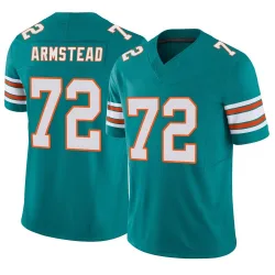 Youth Terron Armstead Miami Dolphins No.72 Limited Alternate Vapor F.U.S.E. Jersey - Aqua