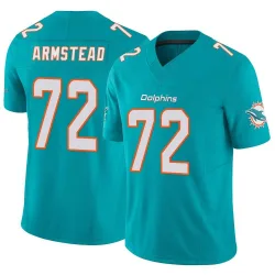 Youth Terron Armstead Miami Dolphins No.72 Limited Vapor F.U.S.E. Jersey - Aqua