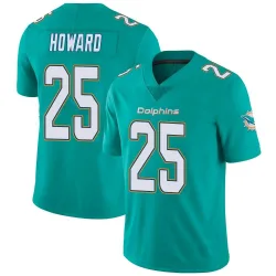 Youth Xavien Howard Miami Dolphins No.25 Limited Team Color Vapor Untouchable Jersey - Aqua
